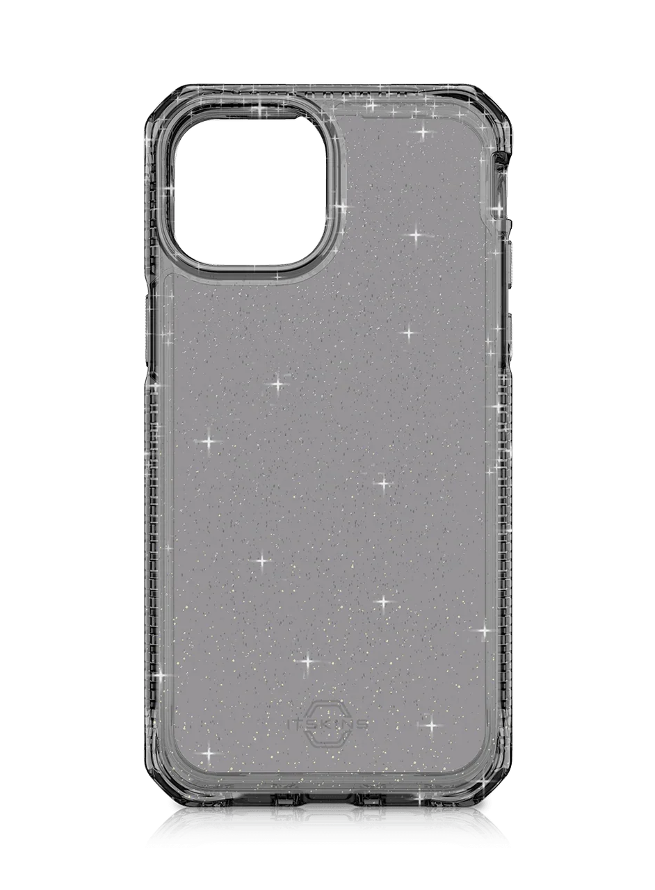 Itskins Hybrid Spark iPhone 13 Pro Cover - Smoke - Tashqila Itskins Hybrid Spark iPhone 13 Pro Cover - Smoke - Tashqila